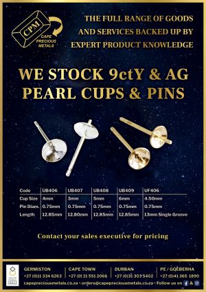 Pearl Cup & Pins