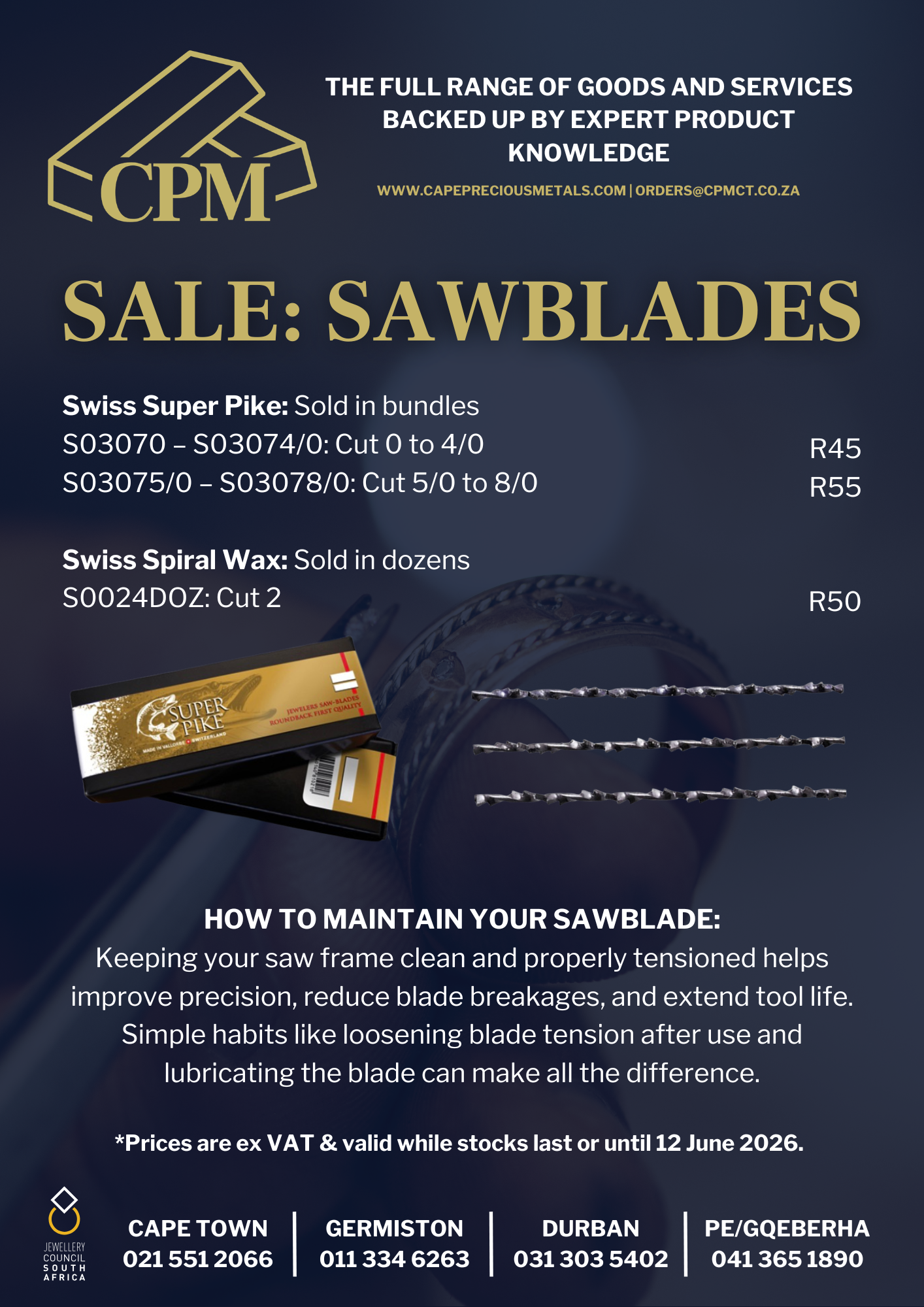 CPM Sawblades Sale